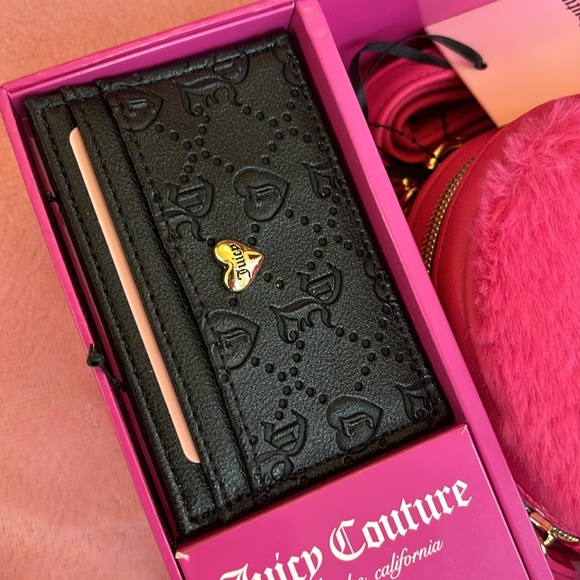 💗 Juicy Couture Free Love Heart Crossbody & Card Case - Picture 4 of 11